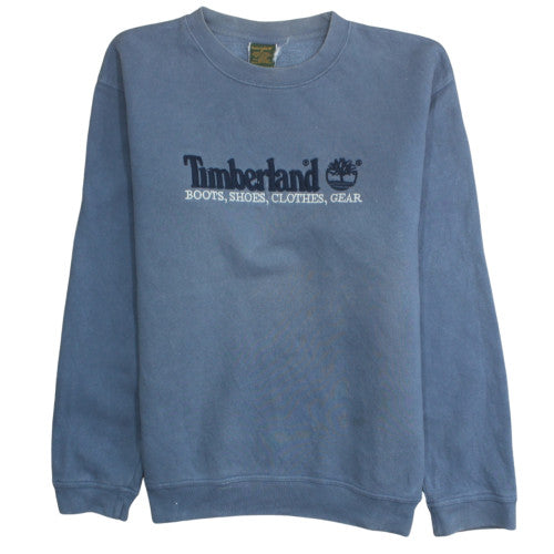 Mens UK Size M Timberland Blue Pullover Sweatshirt