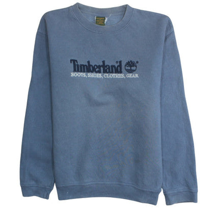 Mens UK Size M Timberland Blue Pullover Sweatshirt