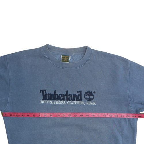 Mens UK Size M Timberland Blue Pullover Sweatshirt