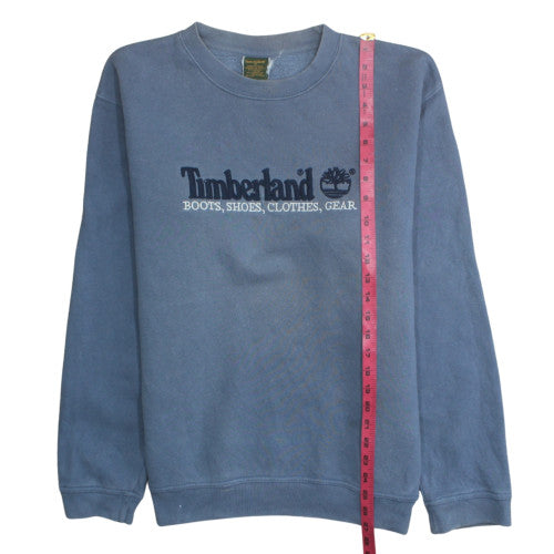 Mens UK Size M Timberland Blue Pullover Sweatshirt
