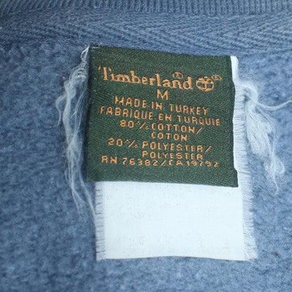 Mens UK Size M Timberland Blue Pullover Sweatshirt