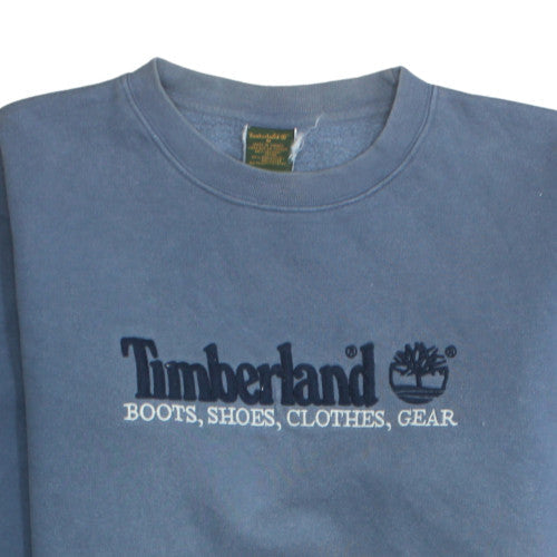 Mens UK Size M Timberland Blue Pullover Sweatshirt