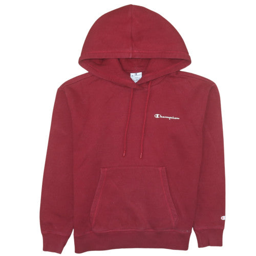 Mens UK Size XS Champion Red Pullover Hoodie