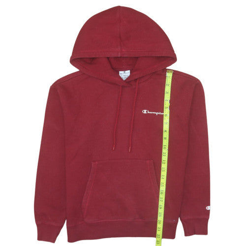 Mens UK Size XS Champion Red Pullover Hoodie