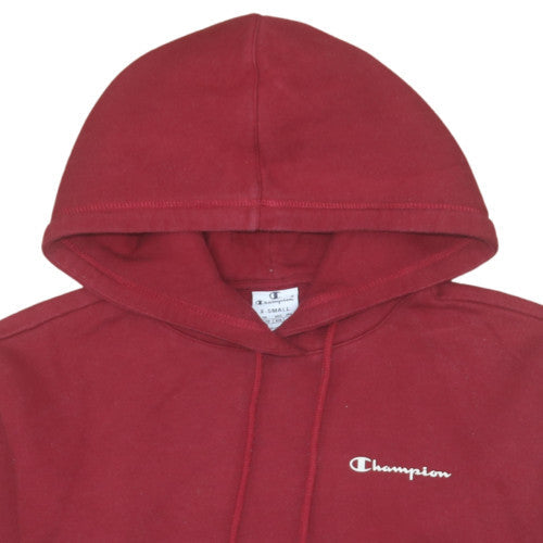 Mens UK Size XS Champion Red Pullover Hoodie