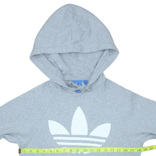Mens UK Size XS adidas Grey Pullover Hoodie