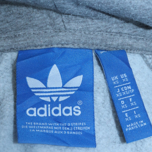 Mens UK Size XS adidas Grey Pullover Hoodie