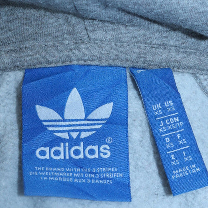 Mens UK Size XS adidas Grey Pullover Hoodie