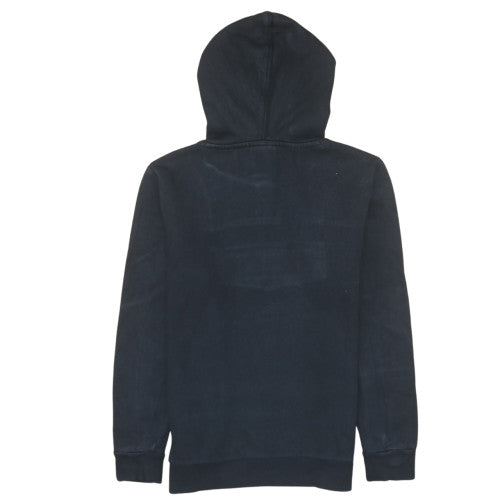 Boys UK Size 10 Years Napapijri Black Pullover Hoodie