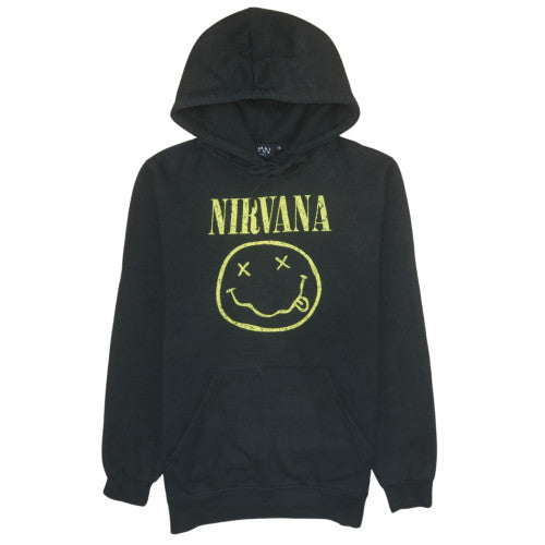 Mens UK Size S BoohooMAN Black Pullover Hoodie