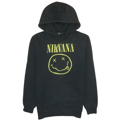 Mens UK Size S BoohooMAN Black Pullover Hoodie