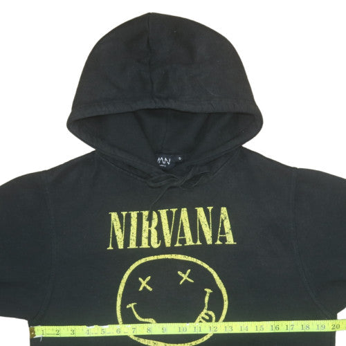 Mens UK Size S BoohooMAN Black Pullover Hoodie