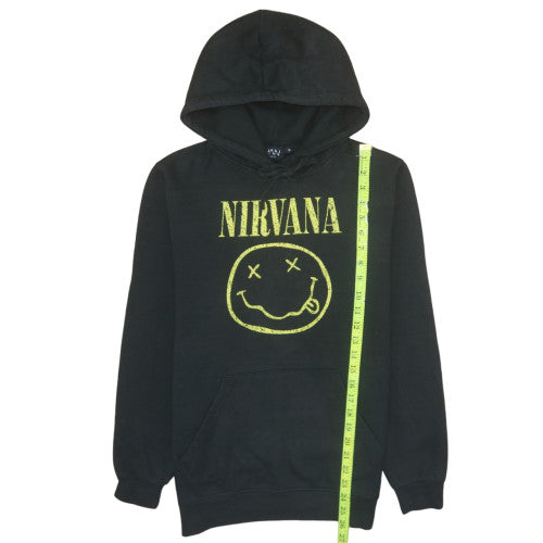 Mens UK Size S BoohooMAN Black Pullover Hoodie