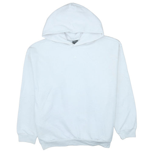 Mens UK Size M adidas White Pullover Hoodie