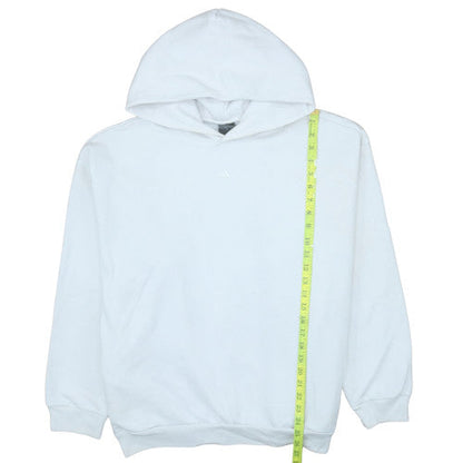 Mens UK Size M adidas White Pullover Hoodie