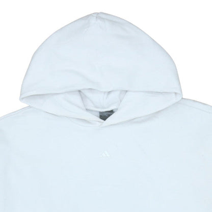 Mens UK Size M adidas White Pullover Hoodie