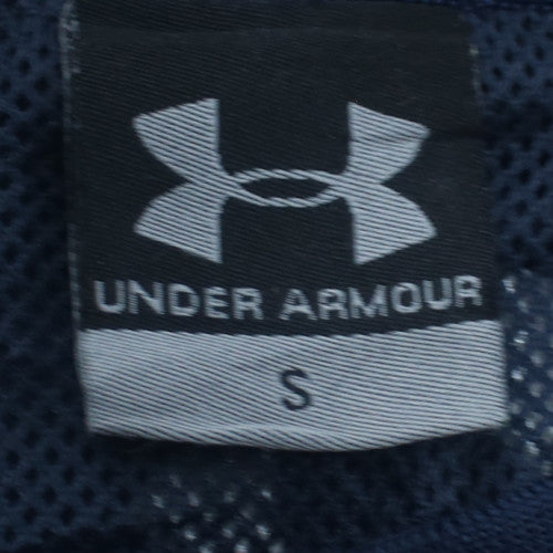 Mens UK Size S Under armour Blue Pullover Sweatshirt
