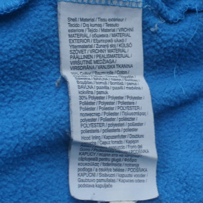 Mens UK Size L PUMA Blue Pullover Hoodie