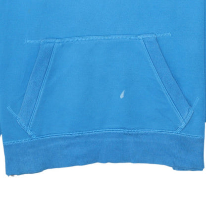 Mens UK Size L PUMA Blue Pullover Hoodie