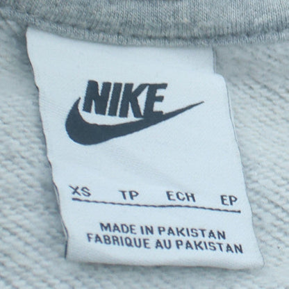Mens UK Size XS Nike Grey Pullover Sweatshirt