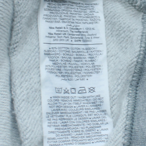Mens UK Size XS Nike Grey Pullover Sweatshirt