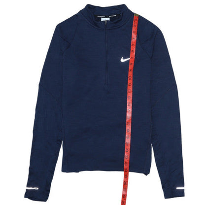 Mens UK Size M Nike Blue Pullover Sweatshirt