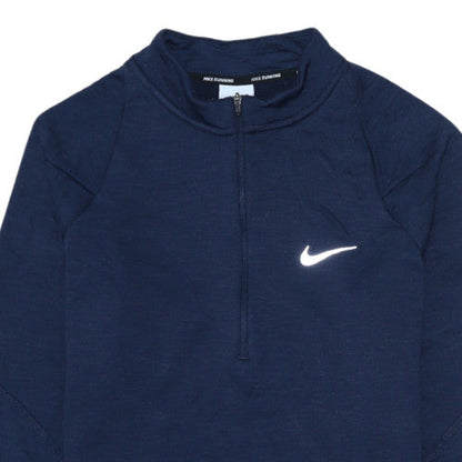 Mens UK Size M Nike Blue Pullover Sweatshirt