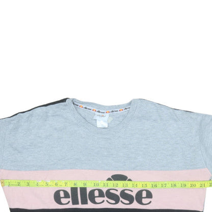 Womens UK Size XS ellesse Multicoloured Pullover Sweatshirt