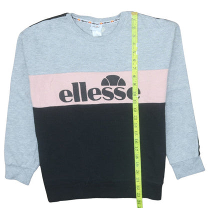 Womens UK Size XS ellesse Multicoloured Pullover Sweatshirt