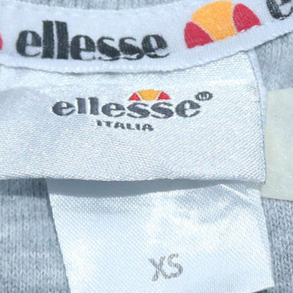 Womens UK Size XS ellesse Multicoloured Pullover Sweatshirt