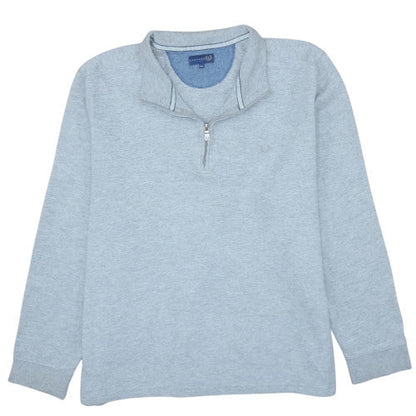 Mens UK Size 2XL Lincoln Grey Pullover Sweatshirt