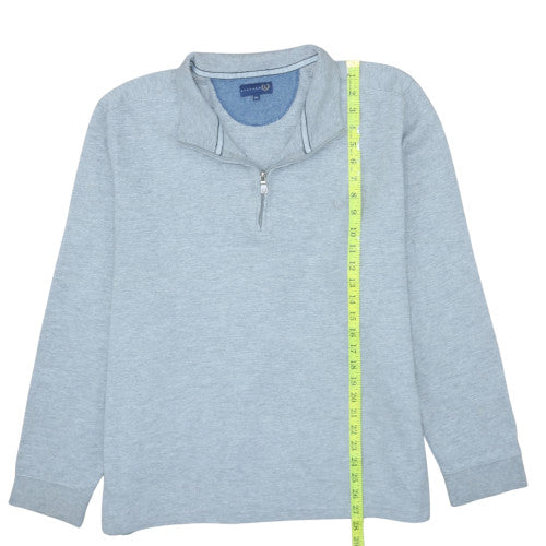 Mens UK Size 2XL Lincoln Grey Pullover Sweatshirt