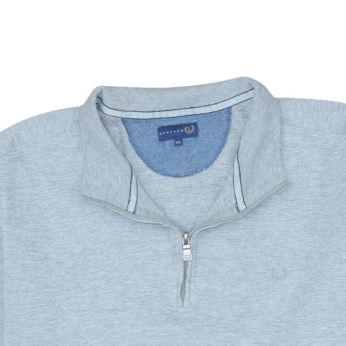 Mens UK Size 2XL Lincoln Grey Pullover Sweatshirt