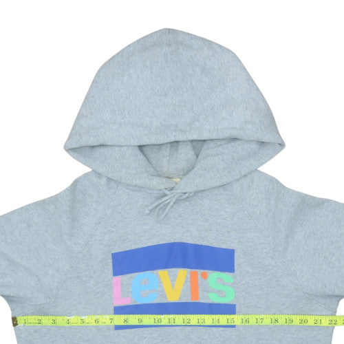 Mens UK Size S Levi's Grey Pullover Hoodie