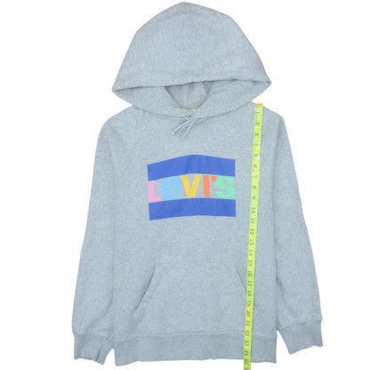 Mens UK Size S Levi's Grey Pullover Hoodie