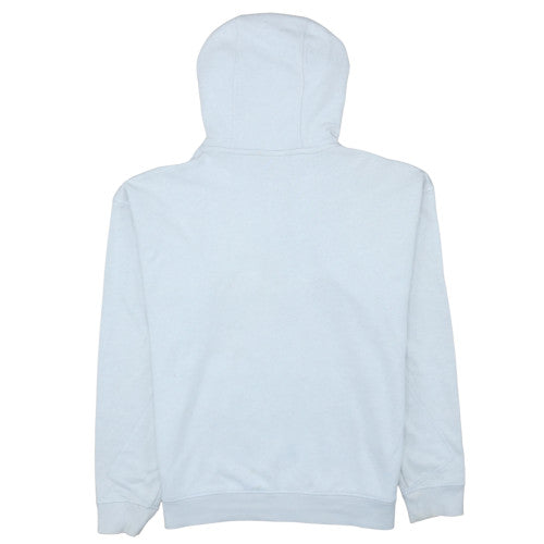 Mens UK Size M Nike White Full Zip Hoodie
