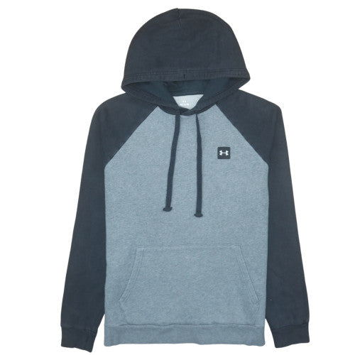 Mens UK Size M Under armour Grey Pullover Hoodie