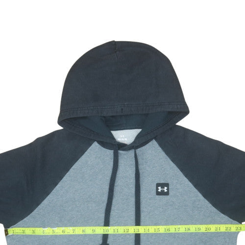 Mens UK Size M Under armour Grey Pullover Hoodie