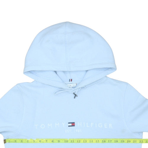 Mens UK Size M Tommy Hilfiger Blue Pullover Hoodie