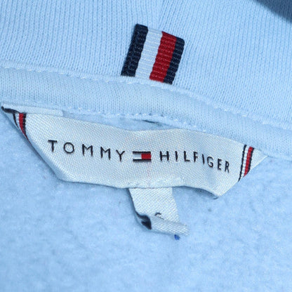 Mens UK Size M Tommy Hilfiger Blue Pullover Hoodie