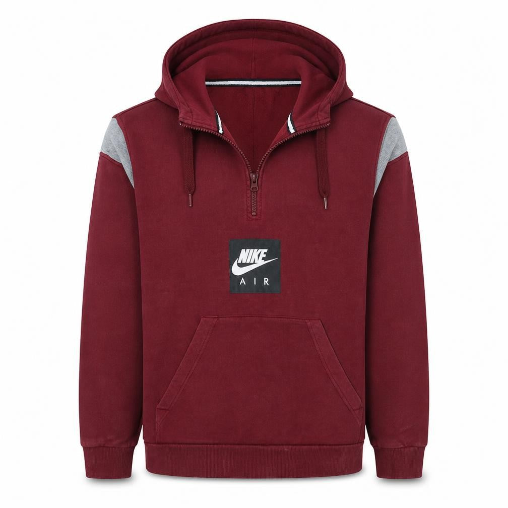 Mens UK Size S Nike Red Pullover Hoodie
