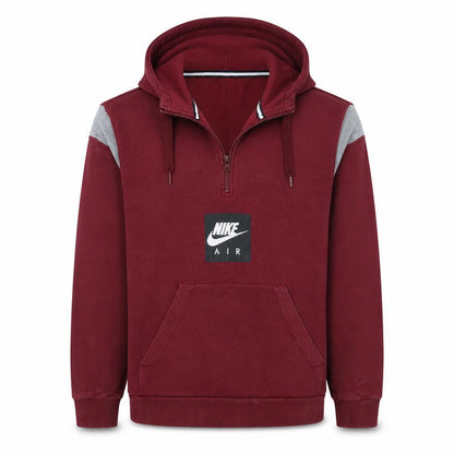 Mens UK Size S Nike Red Pullover Hoodie