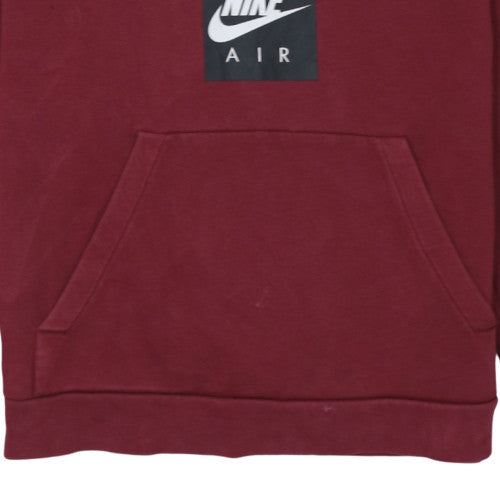 Mens UK Size S Nike Red Pullover Hoodie