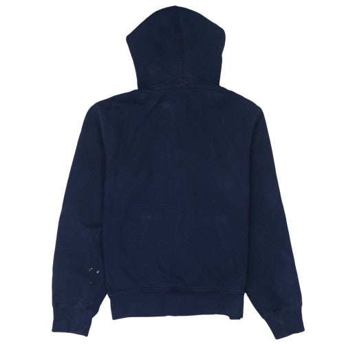 Mens UK Size S Ralph Lauren Blue Full Zip Hoodie