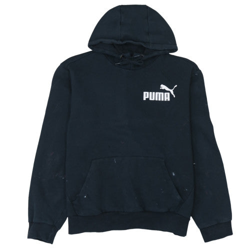 Mens UK Size L PUMA Black Pullover Hoodie