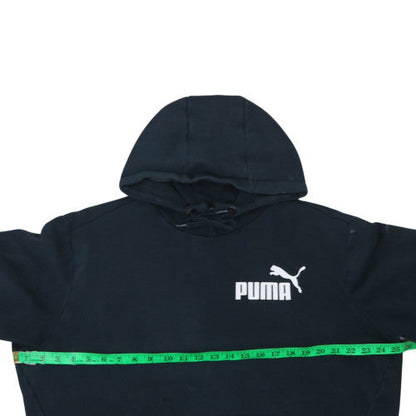 Mens UK Size L PUMA Black Pullover Hoodie
