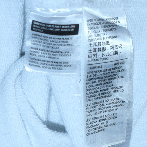 Womens UK Size L Levi's White Pullover Sweatshirt