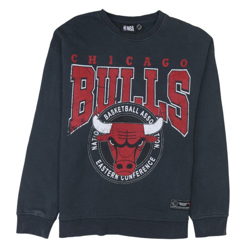 Womens UK Size 2XS NBA Black Pullover Sweatshirt