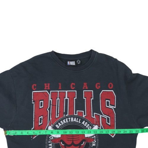 Womens UK Size 2XS NBA Black Pullover Sweatshirt