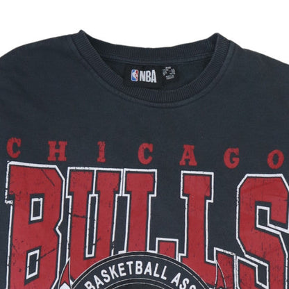 Womens UK Size 2XS NBA Black Pullover Sweatshirt